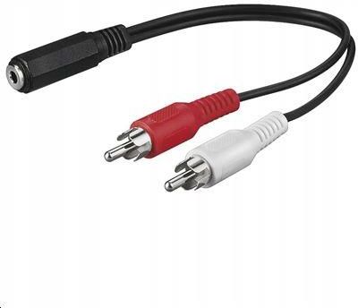 MicroConnect Audio Adapter Cable, 0,2 meter