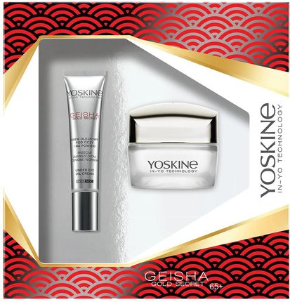 Dax Cosmetics Zestaw Yoskine Geisha Gold Secret 65+ Krem Przeciwzmarszczkowy 50ml + Pod Oczy 15