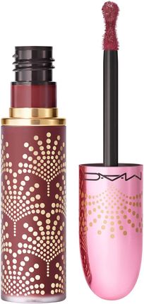 Mac Cosmetics Bubbles & Bows Powder Kiss Liquid Lipcolour Szminka W Płynie Z Matowym Finiszem Odcień Cheers Dears 5ml