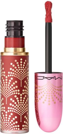 Mac Cosmetics Bubbles & Bows Powder Kiss Liquid Lipcolour Szminka W Płynie Z Matowym Finiszem Odcień Another Drink? 5ml