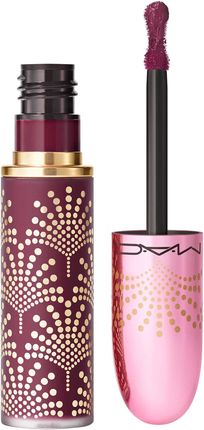 Mac Cosmetics Bubbles & Bows Powder Kiss Liquid Lipcolour Szminka W Płynie Z Matowym Finiszem Odcień It'S A Tie! 5ml