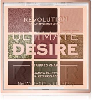 Makeup Revolution Ultimate Desire Paleta Cieni Do Powiek Odcień Stripped Khaki 8,1 G