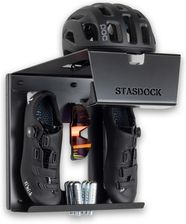 Zdjęcie Stasdock Wieszak Ścienny Na Rower Szosowy Gravel Górski Happy Black Czarny - Piekary Śląskie