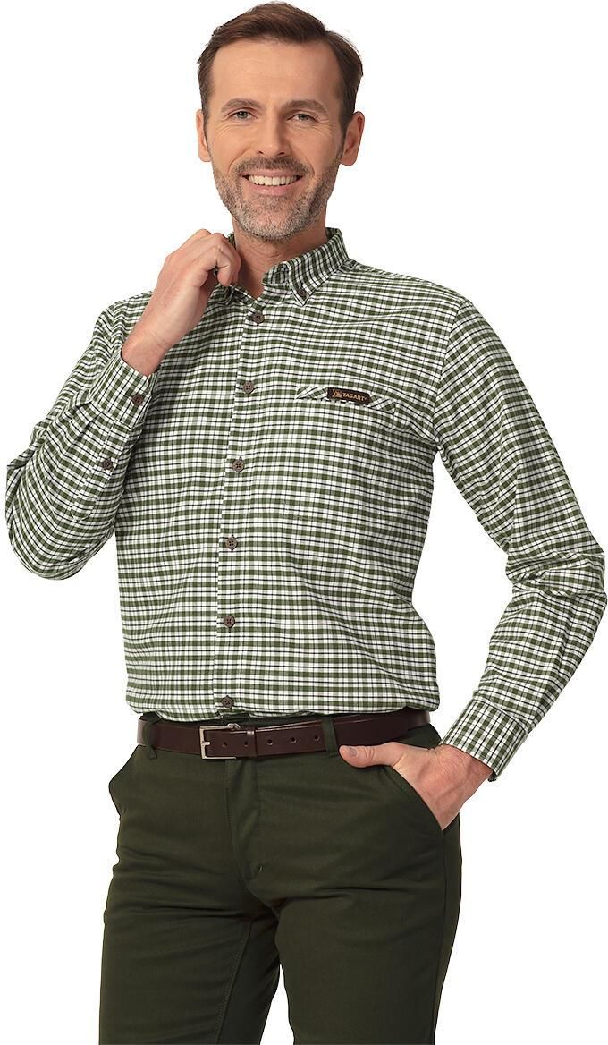 Zdjęcie Tagart Koszula Myśliwska Męska Spring Flanelowa Długi Rękaw Wielokolorowy - Miechów