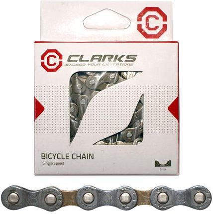 Clark'S Clarks C410 Łańcuch Rowerowy 1-Rzędowy 116 Ogniw Srebrny