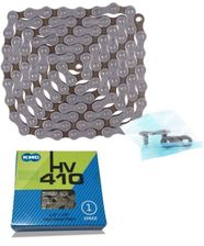 Zdjęcie Kmc Hv 410 Łańcuch Rowerowy 1-Rzędowy 112 Ogniw Szaro-Brązowy - Świebodzin