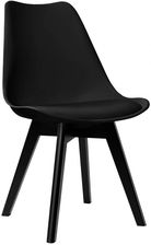 Zdjęcie Krzesło nowoczesne Nantes Black DSW czarne - Parczew