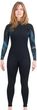 Dakine Quantum 5mm Chest Zip Pianka Neoprenowa Damska (4 - Czarny)