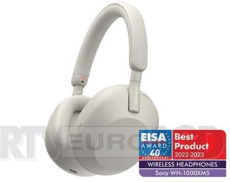 WH-1000XM5　Sony Słuchawki bezprzewodowe Sony WH-1000XM5 ANC Nauszne