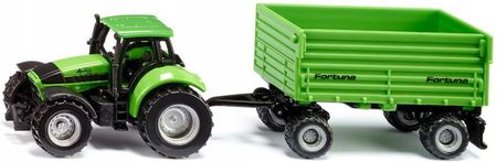 Siku Super Traktor i przyczepa 2-osiowa Fortuna S1606