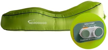 Aerogogo Zielony Materac Samopompujący dmuchany leżak 200x70 CL1
