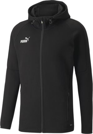 Bluza z kapturem męska Puma TEAMFINAL CASUALS czarna 65738303