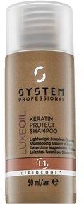 System Professional Luxeoil Keratin Protect Shampoo Szampon Wzmacniający Do Włosów Zniszczonych 50 ml