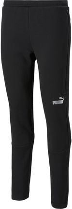 Spodnie dresowe męskie Puma TEAMFINAL CASUALS czarne 65738603