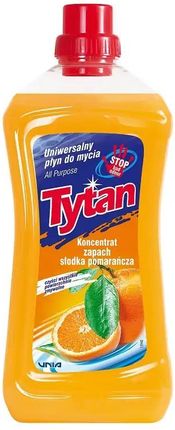 Tytan Uniwersalny Płyn Do Mycia Słodka Pomarańcza Koncentrat 1L
