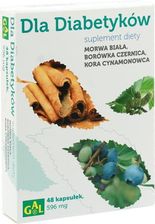 Zdjęcie Gal Dla Diabetyków (Morwa Biała + Borówka + Cynamon) 48 kaps. - Gdańsk
