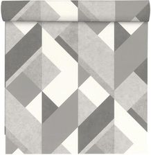 Zdjęcie Rasch Geometryczna 278835 Szara Papierowa - Gołańcz
