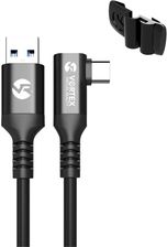 Vortex Virtual Reality Oculus Link Kabel VortexVR 3m + Element mocujący USB-A do Oculus Quest 2 lub Quest 1