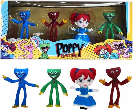 Toys Huggy Wuggy Poppy Playtime Duży Zestaw 4 Figurki
