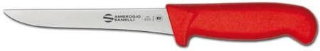 Hendi Ambrogio Sanelli Supra Colore Nóż Do Trybowania Wąski 160Mm Czerwony (S307016R)