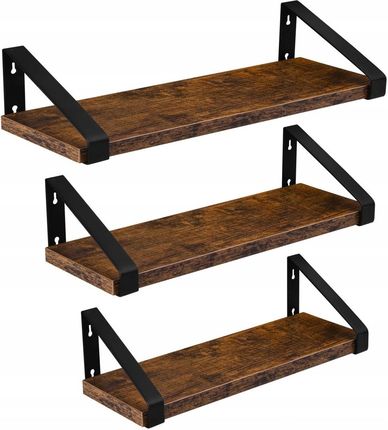 Ehokery Zestaw 3 Półek Do Salonu Na Książki Kwiatki Loft