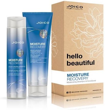 Joico Moisture Recovery Szampon I Odżywka Nawilżające Włosy | Zestaw Prezentowy
