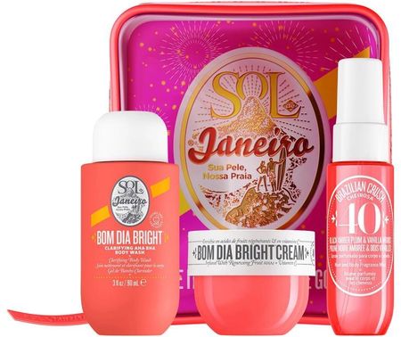 SOL DE JANEIRO Bom Dia Bright ２点セット Bom Dia Bright™ Jet Set - Zestaw do pielęgnacji ciała i SOL