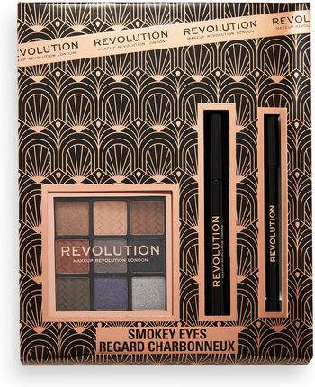 Makeup Revolution Zestaw Świąteczny Smokey Eyes Set 1Op.