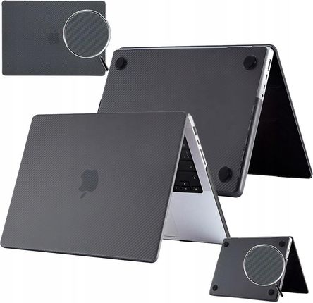 D-Pro Hard Case Carbon Etui Macbook Air 13 A1932 A2179 (7505907014790)
