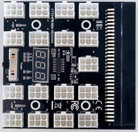 Inne Adapter Pci-E Breakout Board 17 Gniazd (Atx64P6No4Ver006S)