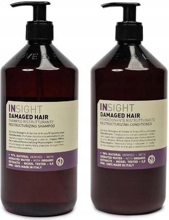 Insight Damaged Hair Szampon 900Ml+ Odżywka 900Ml