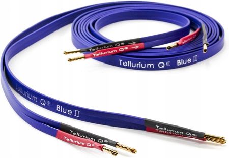 Tellurium Q Blue Ii 2X1,5M Przewód Głośnikowy Wtyk