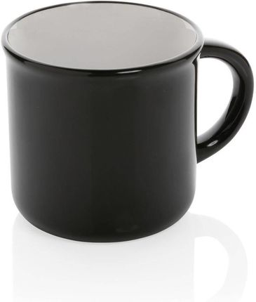 Upominkarnia Kubek Ceramiczny 280Ml Czarny Biały