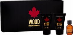 Dsquared2 Zestaw Wood Woda Toaletowa 5 ml + Żel Pod Prysznic 25 ml + Balsam Po Goleniu 25 ml