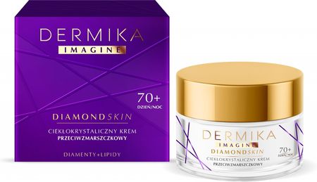 Krem Dermika Imagine Diamond Skin 70+ Ciekłokrystaliczny Przeciwzmarszczkowy na dzień i noc 50ml