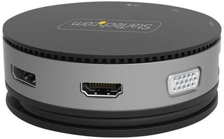 Startech.Com Usb C Multiport Adapter - Type-C 10Gbps Mini Dock 4K 60Hz Hdmi/Displayport/1080P Vga 75W Pd Passthrough Hub &Amp; Gbe (Dkt31Chd (Dkt31Chd
