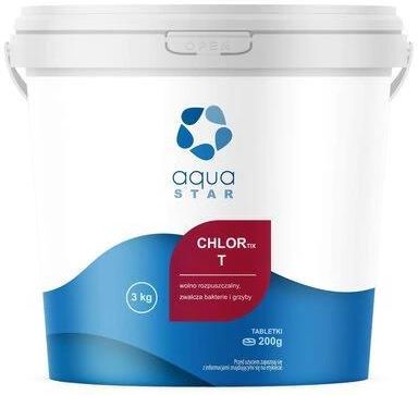 Aquastar Tabletki Do Basenu Chlortix T 3kg
