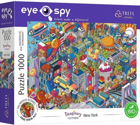 Trefl Puzzle Eye-Spy 1000el. Imaginary Cities: New York USA 10708