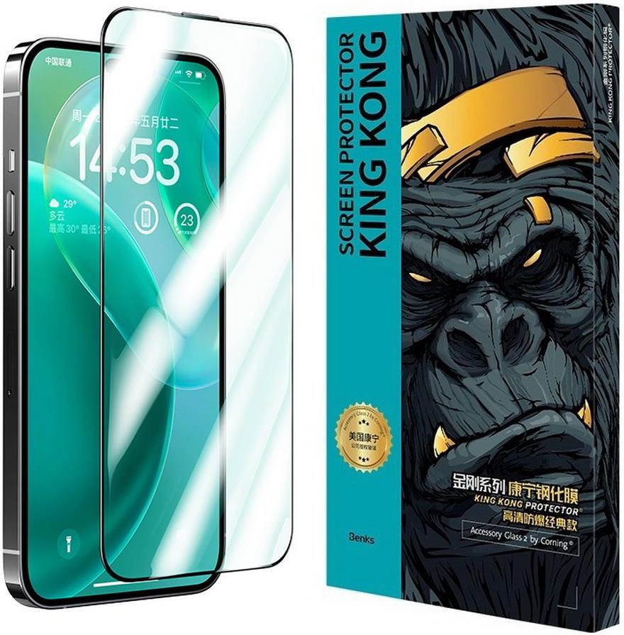 Benks Kingkong Glass Warrior AntiReflection Ar Szkło Szafirowe