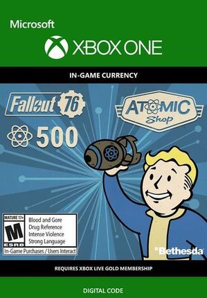 Fallout 76 - 500 Atoms (Xbox)