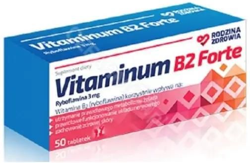 Silesian Pharma Rodzina Zdrowia Vitaminum B2 Forte 60tabl. - Opinie I ...