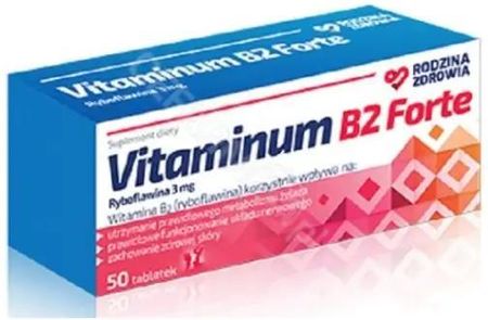 Silesian Pharma Rodzina Zdrowia Vitaminum B2 Forte 60tabl.