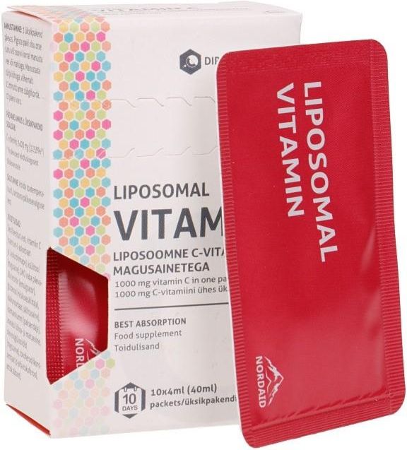 Nordaid Liposomal Vitamin C 10 sasz Opinie i ceny na Ceneo.pl