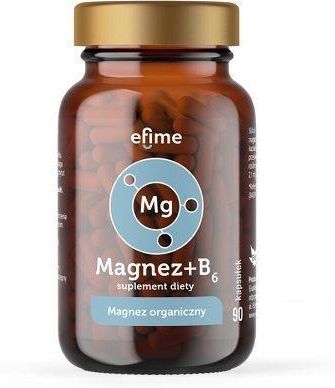 Ekamedica S.K. Efime Magnez Organiczny + Witamina B6 90kaps.