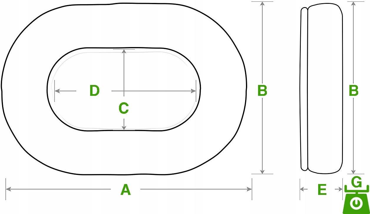 Akcesoria Audio Yivo Nauszniki Gąbki Nakładki Poduszki Do Walkers Razor