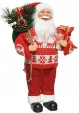 Zdjęcie Figurka Mikołaja prezentami świąteczna 45 cm - Buk