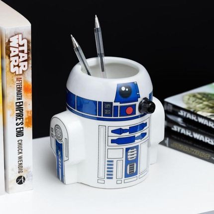 Przybornik na biurko - doniczka Gwiezde Wojny R2-D2