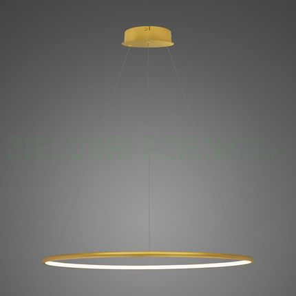 Altavola Design Ledowe Okręgi Lampa Wisząca Złoty (LA073P80IN3KGOLDDIMM)