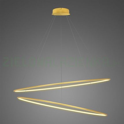 Altavola Design Ledowe Okręgi Lampa Wisząca Złoty (LA074P120IN3KGOLDDIMM)