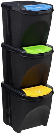 5Five Simply Smart Kosze Na Śmieci Do Segregacji Odpadów 3X25L (164695)